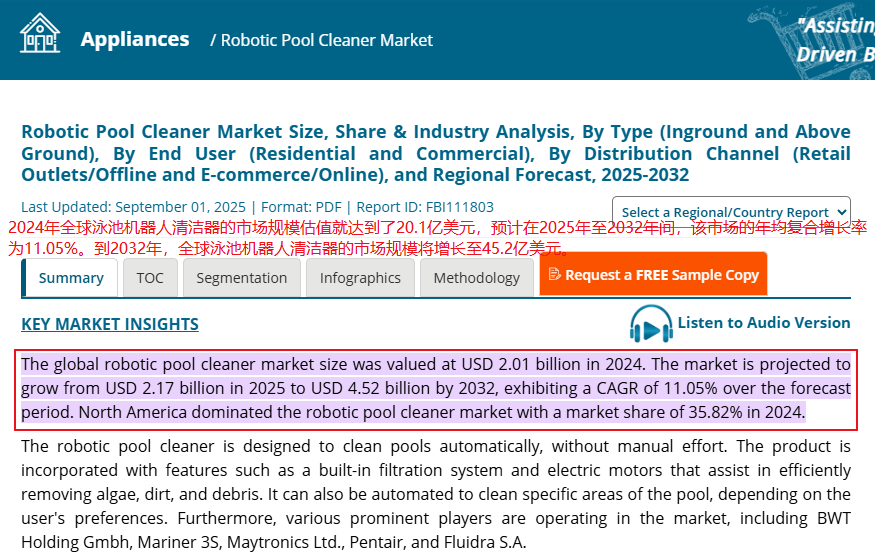 中国泳池清洁机器人品牌Aiper年营收30亿！无线产品全球销200万台，覆盖45国