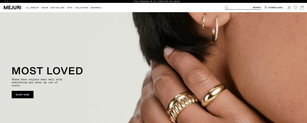 从小众到全球爆红：Mejuri是如何用独立站重新定义轻奢珠宝的？