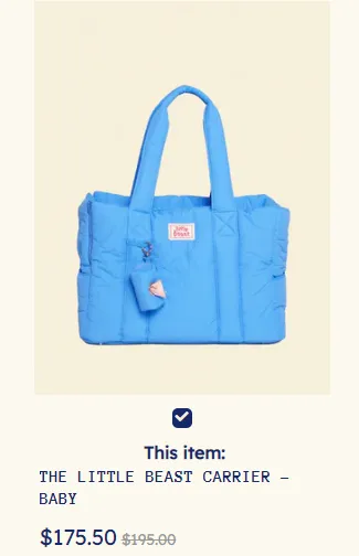 宠物时尚品牌Little Beast：3人团队打造200美元狗包爆款，年销百万美元