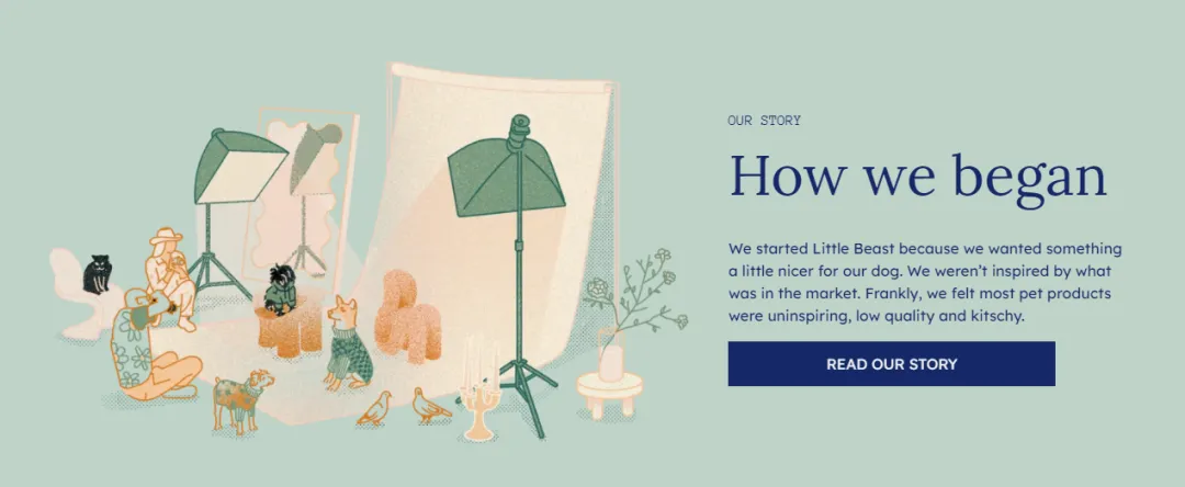 宠物时尚品牌Little Beast：3人团队打造200美元狗包爆款，年销百万美元