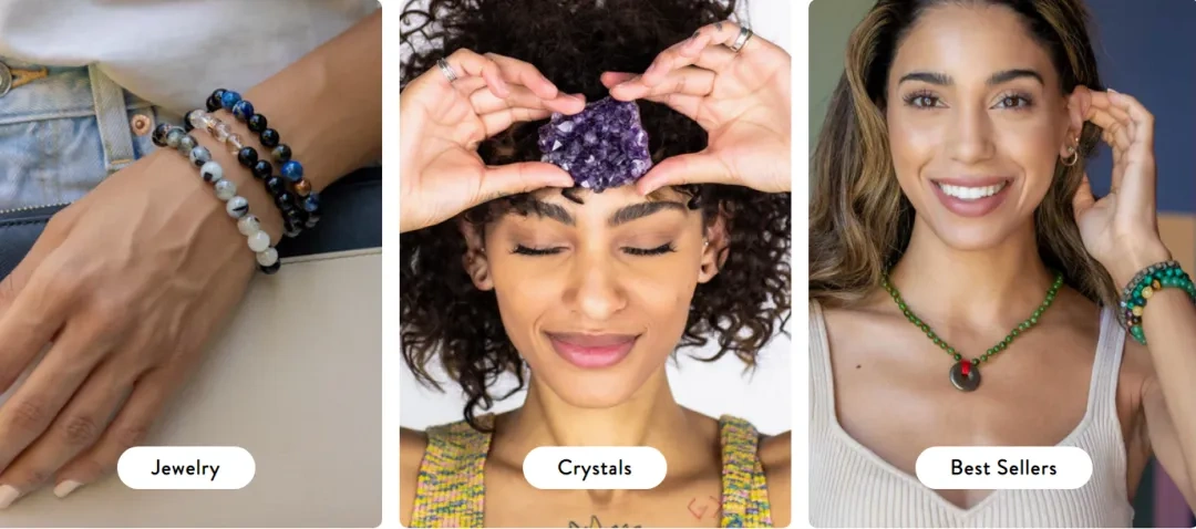 图片 东方神秘力量出海成功:Energy Muse水晶手链卖50美元 自然搜索流量占9成