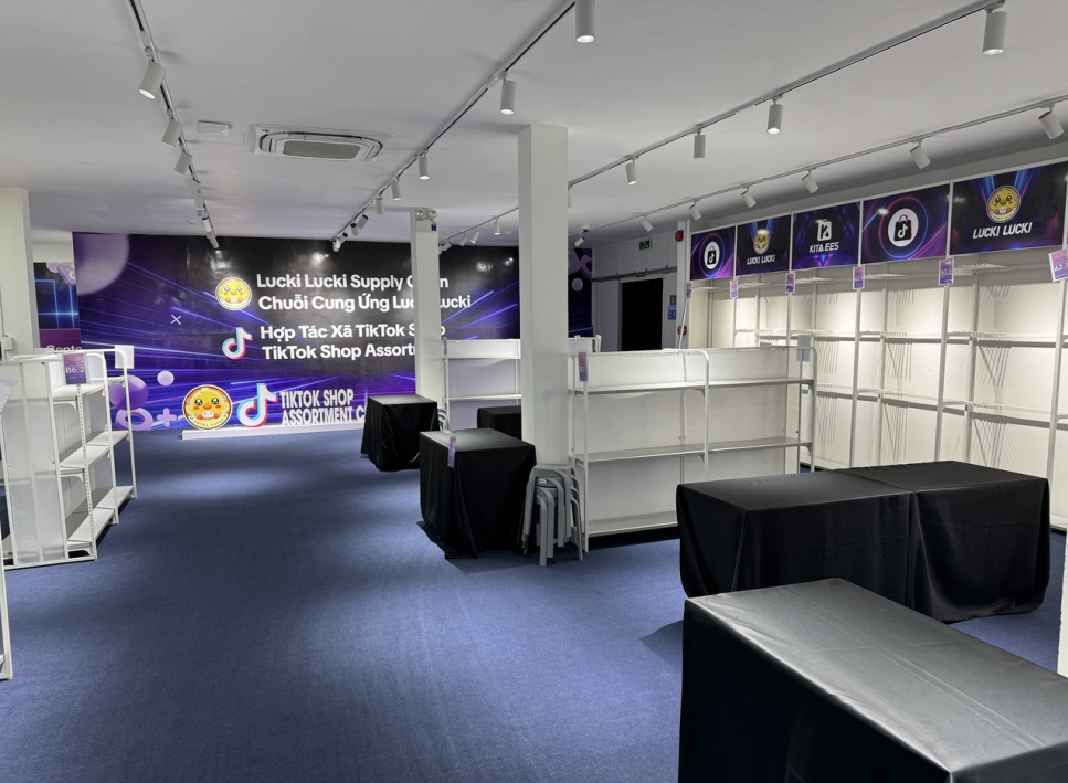 越南首家TikTok授权的线下选品中心，他来了！