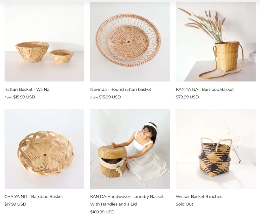 图片 中国非遗竹编家具海外走红:波西米亚风设计年销200万美元