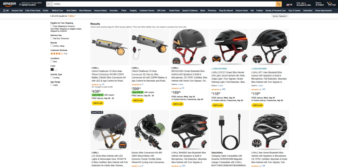 智能运动设备出海样本：LIVALL靠骑行头盔年销4.2亿，亚马逊北美增长230%