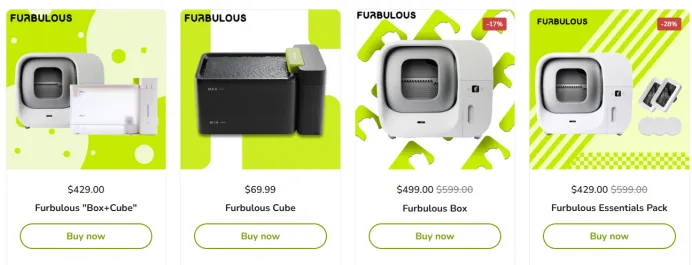 中国智能宠物品牌Furbulous靠自动打包猫砂盆成功出海，欧美市场众筹破纪录