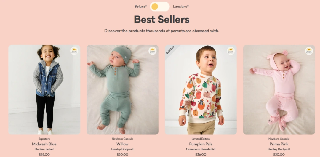 图片 美国DTC童装品牌Little Sleepies年销数千万美元,靠竹纤维睡衣切入50万家庭