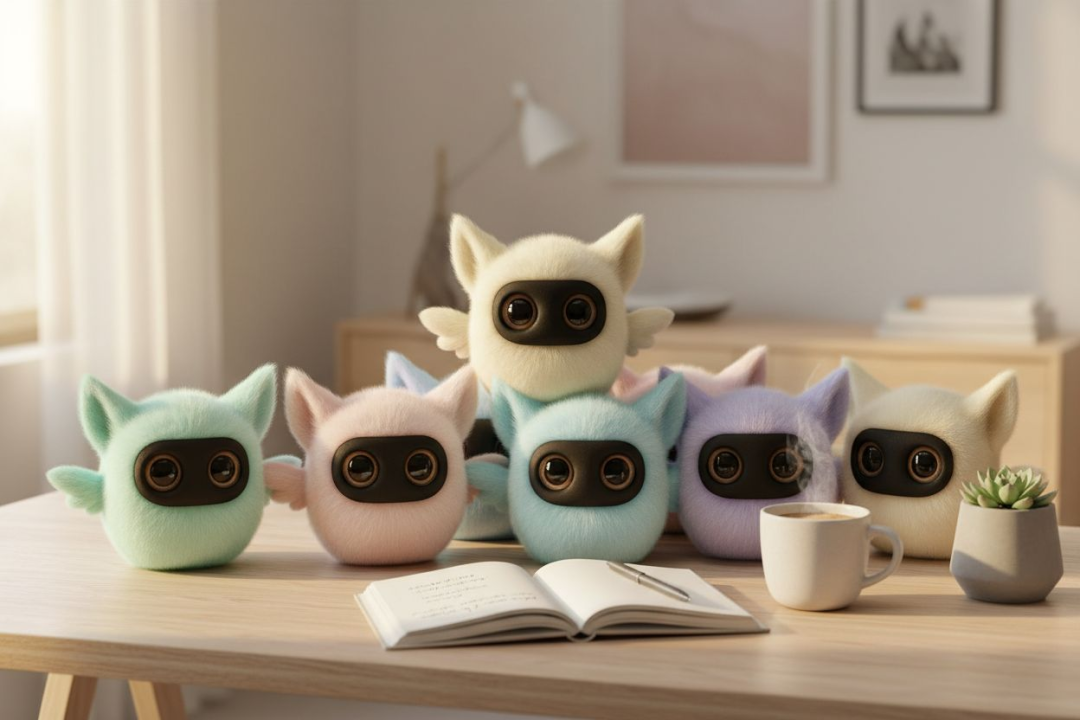 阿塔星推出情感陪伴机器人Lobi：四维情绪识别+心跳模拟技术，打造可成长AI数字伙伴