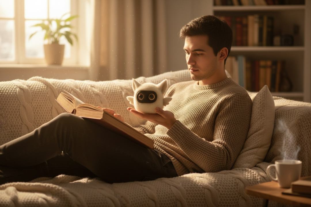 阿塔星推出情感陪伴机器人Lobi：四维情绪识别+心跳模拟技术，打造可成长AI数字伙伴