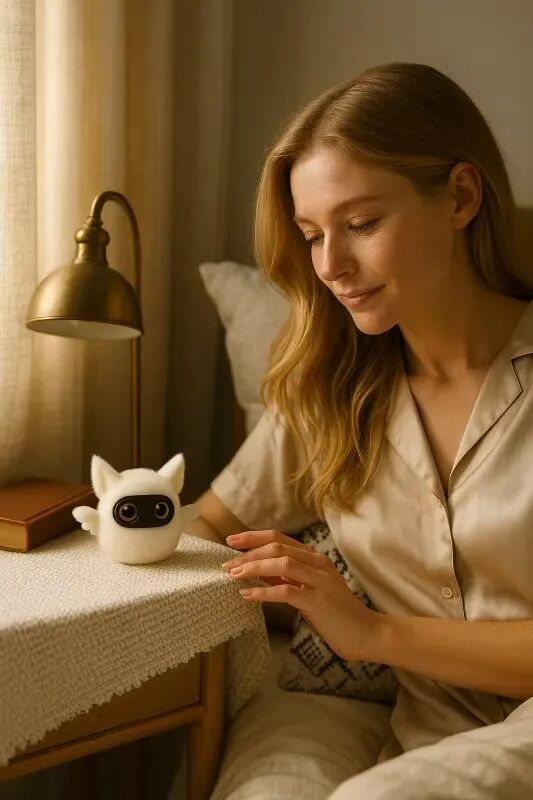 阿塔星推出情感陪伴机器人Lobi：四维情绪识别+心跳模拟技术，打造可成长AI数字伙伴