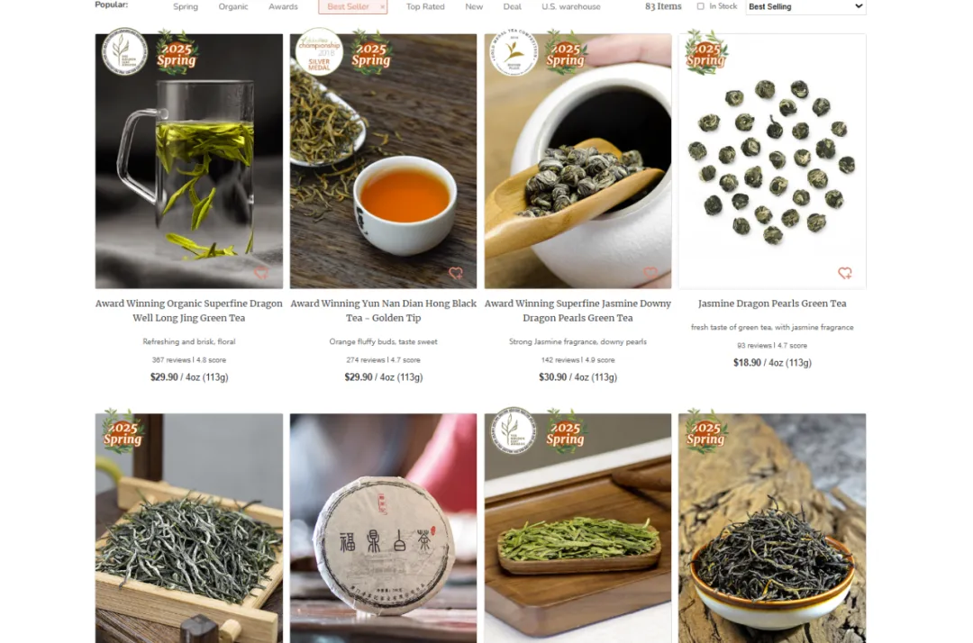 高端茶品牌TeaVivre年销800万美元：靠独立站与有机认证，深耕欧美市场，自然流量占比超85%