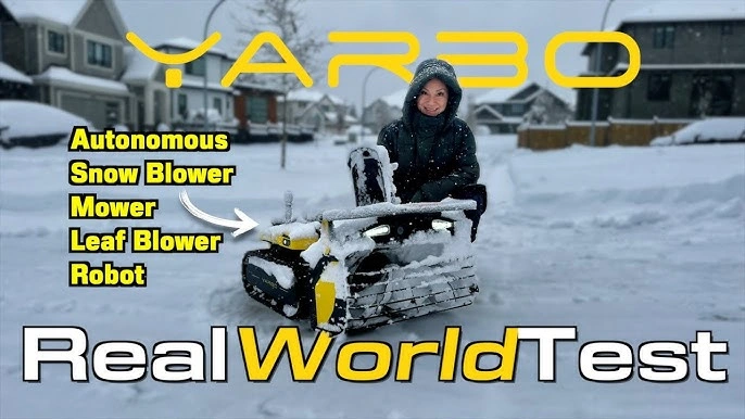图片 中国扫雪机器人海外热销:Yarbo十年研发攻克-25℃耐寒技术,年销2500万美元