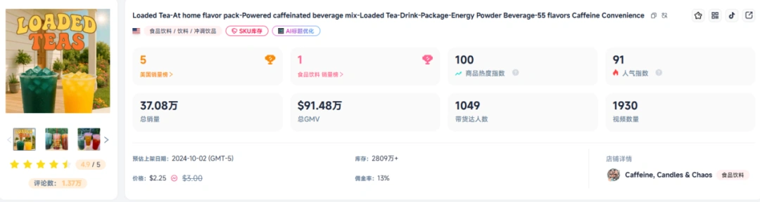 图片 暴涨2222%,TikTok 9月10大爆款产品都有哪些?