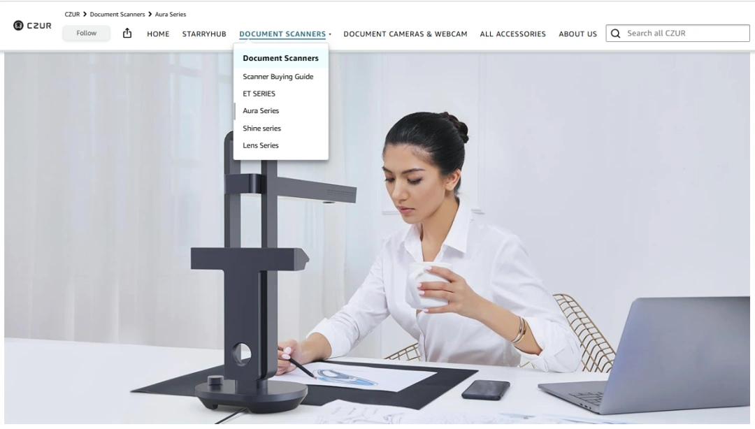 图片 从众筹1387万到年销百万台:CZUR如何用AI扫描仪撬动全球市场?