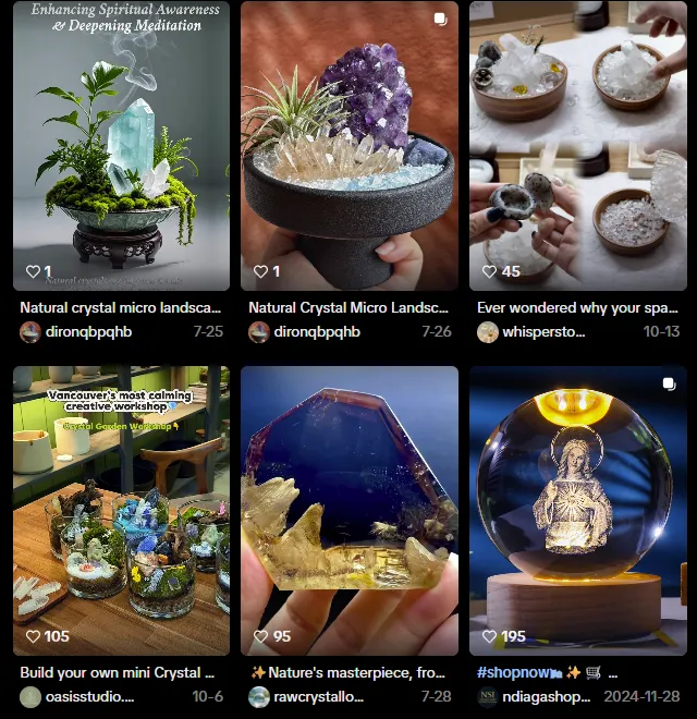 单款销售1500万：水晶盆栽如何靠”能量寓意”打开海外市场