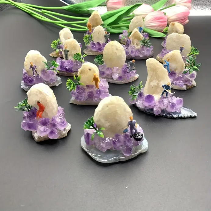 单款销售1500万：水晶盆栽如何靠"能量寓意"打开海外市场