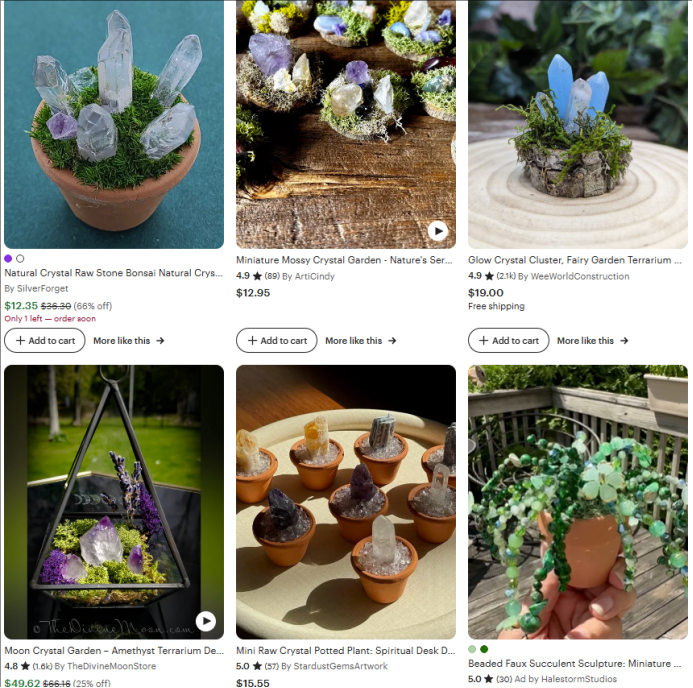 单款销售1500万：水晶盆栽如何靠"能量寓意"打开海外市场