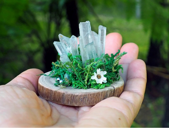 单款销售1500万：水晶盆栽如何靠"能量寓意"打开海外市场