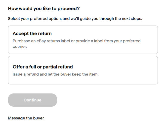 旺季售后小技巧！ eBay手动退货设置注意这些